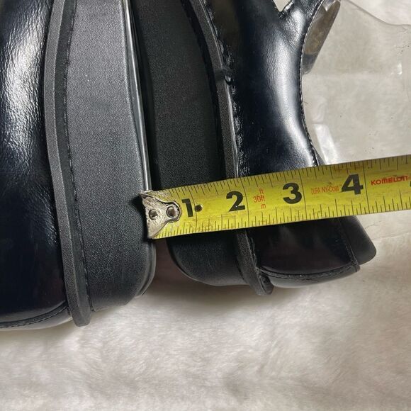 Alegria Day 011 black patent leather Mary Jane shoes with Velcro strap S… - Picture 9 of 13